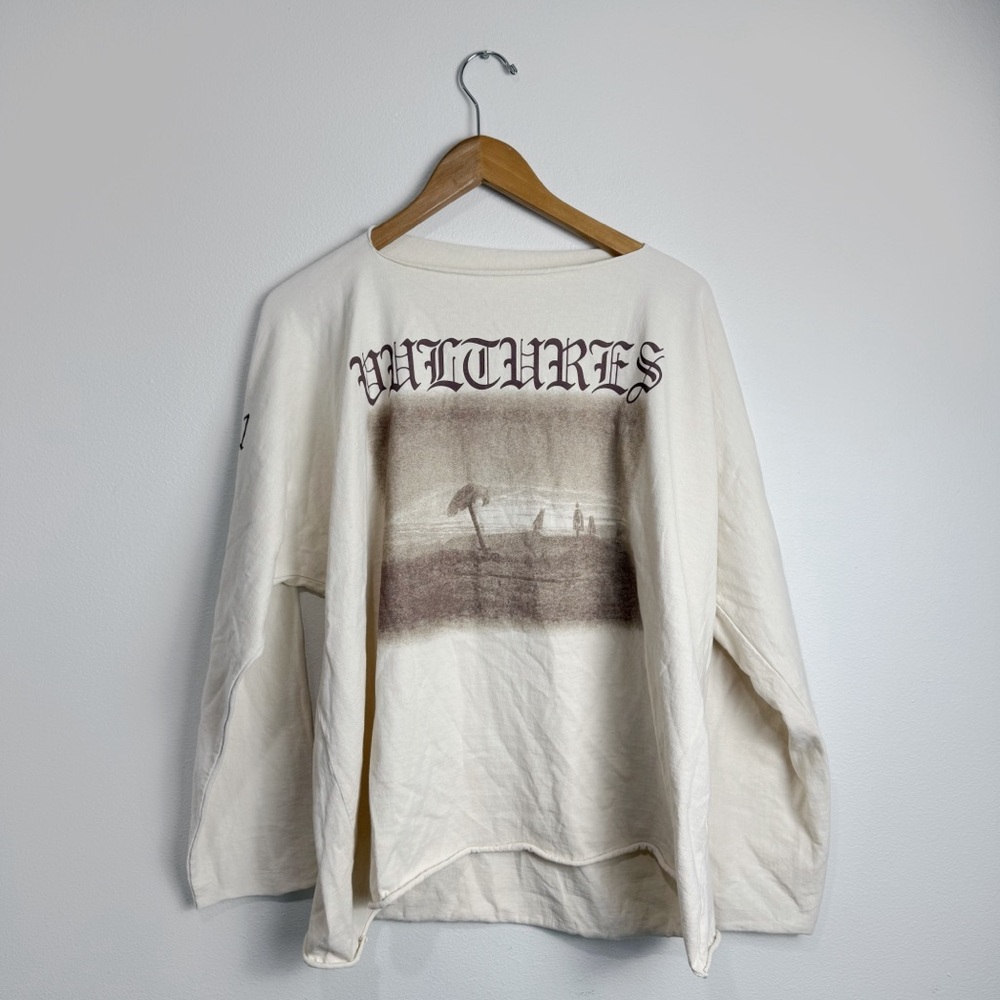 Kanye West YZY Yeezy Gosha Vultures Long Sleeve Shirt Volume 1 Album Size 1 NEW